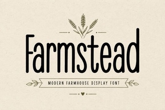Farmstead Font: Versatile Design for Modern Projects