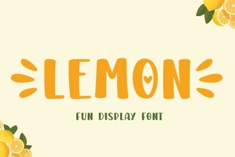 A Fresh Typography: Lemon Font for Modern Projects
