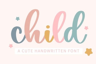 Child Fonts for Playful and Usable Design