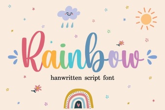Rainbow Fonts: Adding Colorful Typography to Your Design